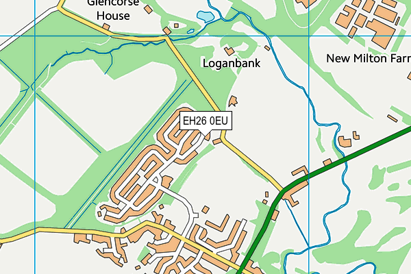 EH26 0EU map - OS VectorMap District (Ordnance Survey) EH26 0EU map - OS VectorMap District (Ordnance Survey)