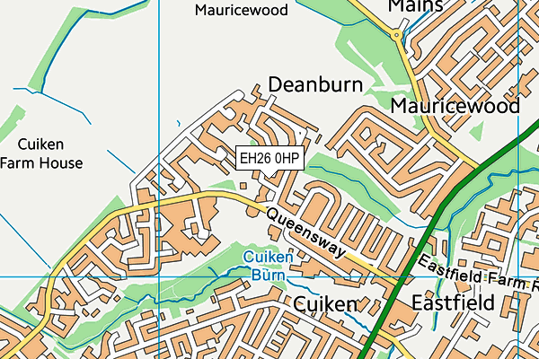 EH26 0HP map - OS VectorMap District (Ordnance Survey) EH26 0HP map - OS VectorMap District (Ordnance Survey)