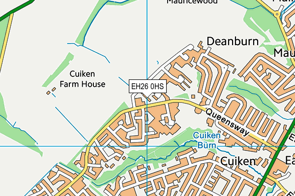 EH26 0HS map - OS VectorMap District (Ordnance Survey) EH26 0HS map - OS VectorMap District (Ordnance Survey)