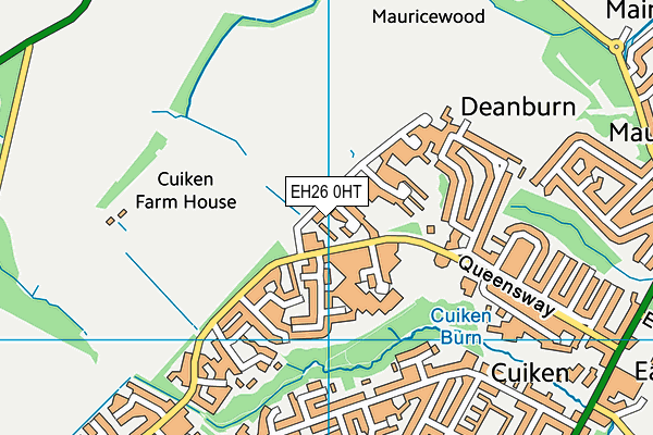 EH26 0HT map - OS VectorMap District (Ordnance Survey) EH26 0HT map - OS VectorMap District (Ordnance Survey)