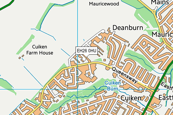 EH26 0HU map - OS VectorMap District (Ordnance Survey) EH26 0HU map - OS VectorMap District (Ordnance Survey)