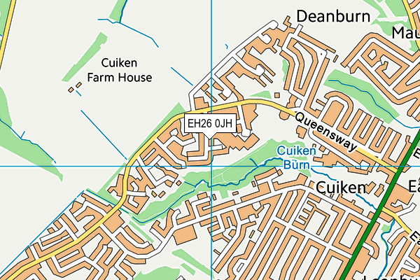 EH26 0JH map - OS VectorMap District (Ordnance Survey) EH26 0JH map - OS VectorMap District (Ordnance Survey)