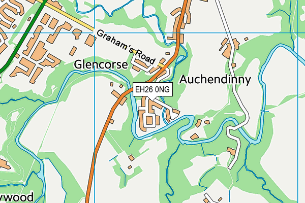 EH26 0NG map - OS VectorMap District (Ordnance Survey) EH26 0NG map - OS VectorMap District (Ordnance Survey)