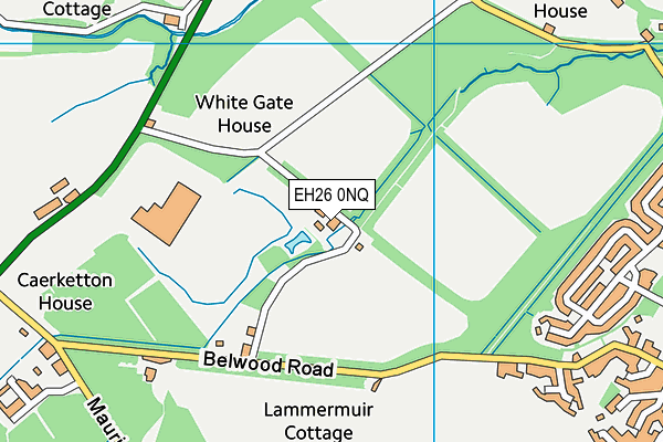 EH26 0NQ map - OS VectorMap District (Ordnance Survey) EH26 0NQ map - OS VectorMap District (Ordnance Survey)