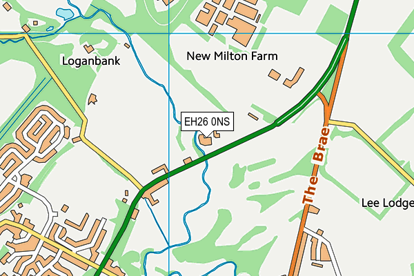 EH26 0NS map - OS VectorMap District (Ordnance Survey) EH26 0NS map - OS VectorMap District (Ordnance Survey)