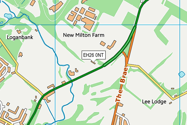 EH26 0NT map - OS VectorMap District (Ordnance Survey) EH26 0NT map - OS VectorMap District (Ordnance Survey)