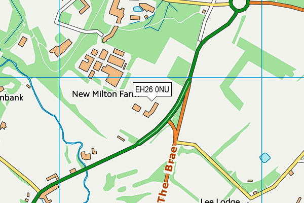 EH26 0NU map - OS VectorMap District (Ordnance Survey) EH26 0NU map - OS VectorMap District (Ordnance Survey)