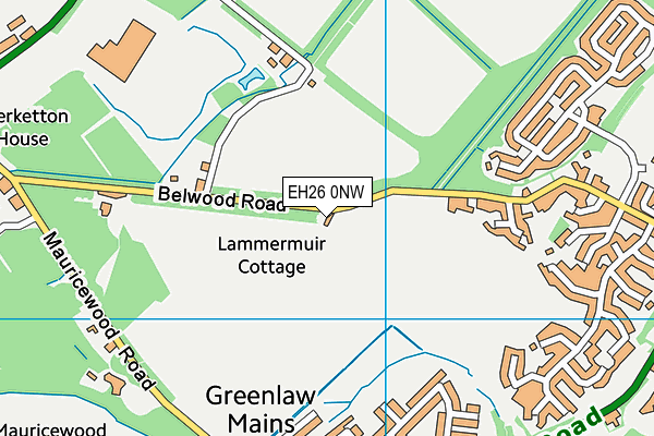 EH26 0NW map - OS VectorMap District (Ordnance Survey) EH26 0NW map - OS VectorMap District (Ordnance Survey)