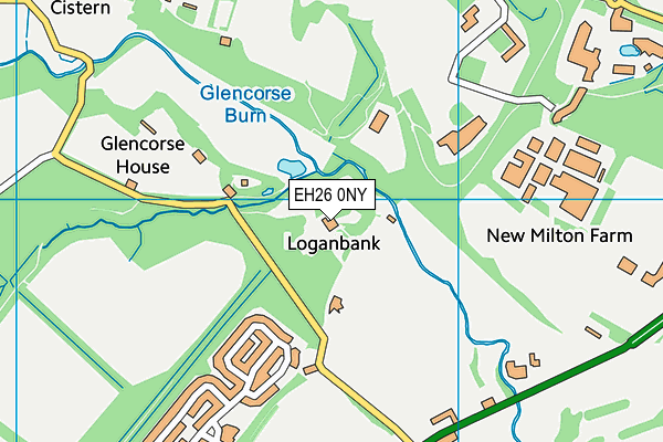 EH26 0NY map - OS VectorMap District (Ordnance Survey) EH26 0NY map - OS VectorMap District (Ordnance Survey)