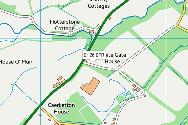 EH26 0PR map - OS VectorMap District (Ordnance Survey) EH26 0PR map - OS VectorMap District (Ordnance Survey)