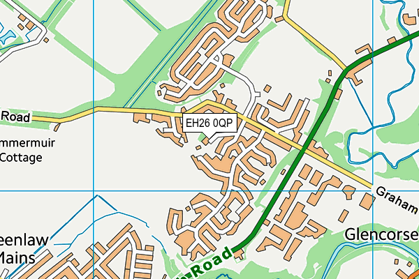 EH26 0QP map - OS VectorMap District (Ordnance Survey) EH26 0QP map - OS VectorMap District (Ordnance Survey)
