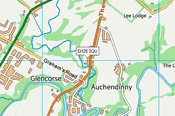 EH26 0QU map - OS VectorMap District (Ordnance Survey) EH26 0QU map - OS VectorMap District (Ordnance Survey)