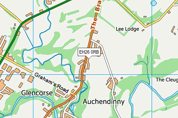 EH26 0RB map - OS VectorMap District (Ordnance Survey) EH26 0RB map - OS VectorMap District (Ordnance Survey)
