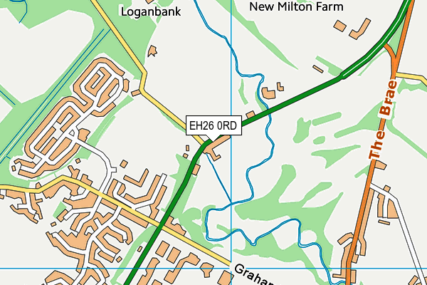 EH26 0RD map - OS VectorMap District (Ordnance Survey) EH26 0RD map - OS VectorMap District (Ordnance Survey)