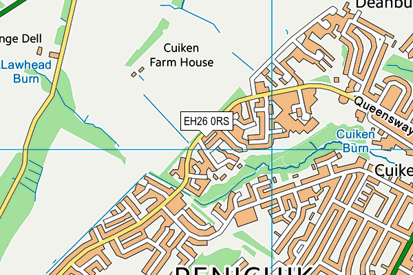 EH26 0RS map - OS VectorMap District (Ordnance Survey) EH26 0RS map - OS VectorMap District (Ordnance Survey)