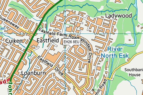 EH26 8EU map - OS VectorMap District (Ordnance Survey) EH26 8EU map - OS VectorMap District (Ordnance Survey)
