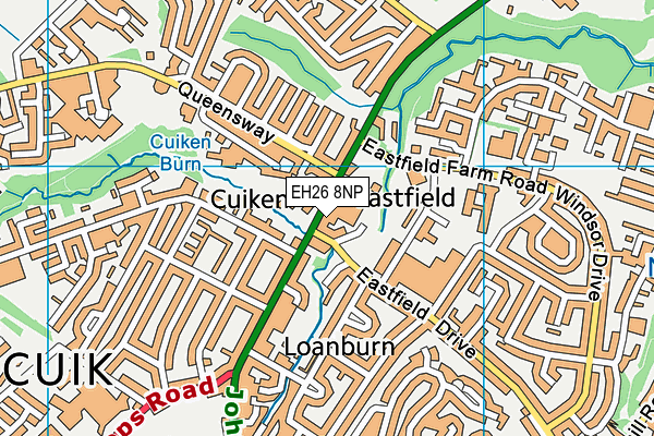EH26 8NP map - OS VectorMap District (Ordnance Survey) EH26 8NP map - OS VectorMap District (Ordnance Survey)