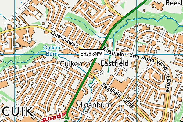 EH26 8NW map - OS VectorMap District (Ordnance Survey) EH26 8NW map - OS VectorMap District (Ordnance Survey)