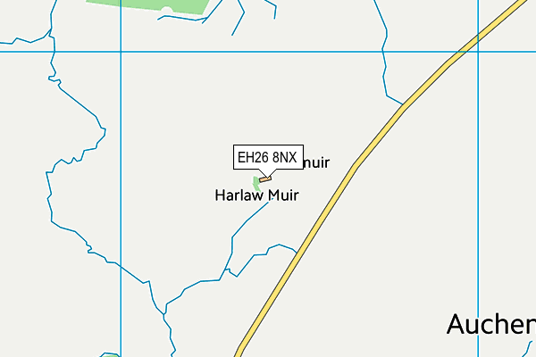 EH26 8NX map - OS VectorMap District (Ordnance Survey) EH26 8NX map - OS VectorMap District (Ordnance Survey)