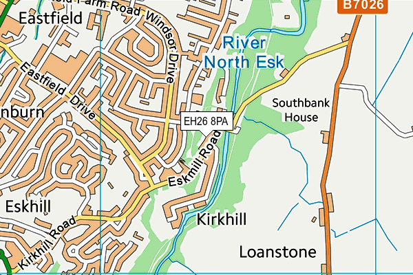 EH26 8PA map - OS VectorMap District (Ordnance Survey) EH26 8PA map - OS VectorMap District (Ordnance Survey)