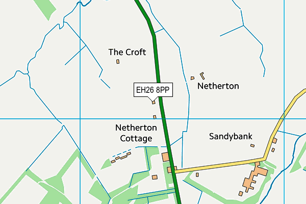 EH26 8PP map - OS VectorMap District (Ordnance Survey) EH26 8PP map - OS VectorMap District (Ordnance Survey)