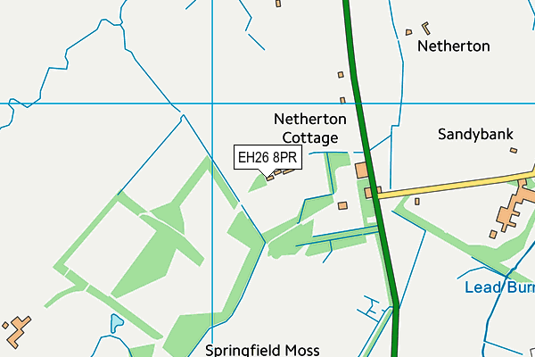 EH26 8PR map - OS VectorMap District (Ordnance Survey) EH26 8PR map - OS VectorMap District (Ordnance Survey)