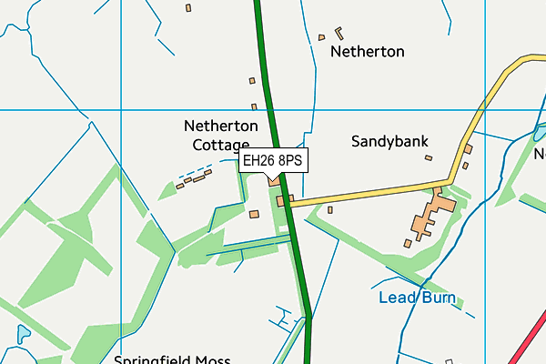 EH26 8PS map - OS VectorMap District (Ordnance Survey) EH26 8PS map - OS VectorMap District (Ordnance Survey)
