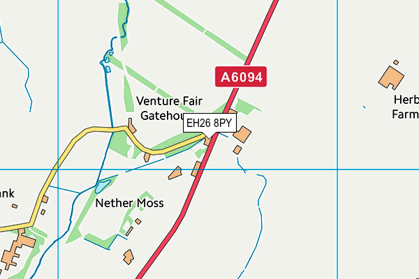 EH26 8PY map - OS VectorMap District (Ordnance Survey) EH26 8PY map - OS VectorMap District (Ordnance Survey)