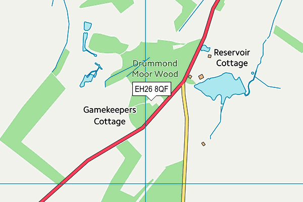EH26 8QF map - OS VectorMap District (Ordnance Survey) EH26 8QF map - OS VectorMap District (Ordnance Survey)