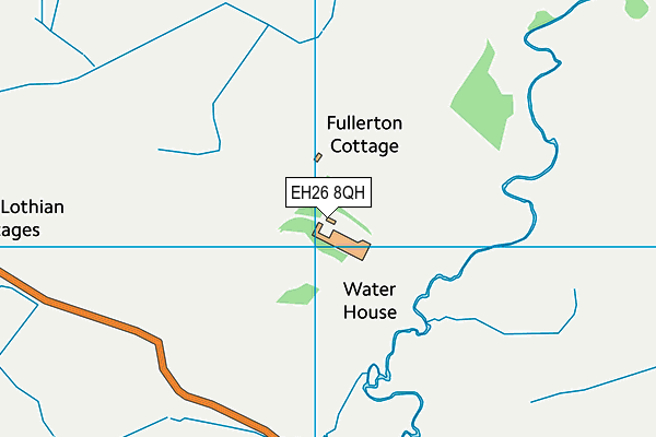 EH26 8QH map - OS VectorMap District (Ordnance Survey) EH26 8QH map - OS VectorMap District (Ordnance Survey)