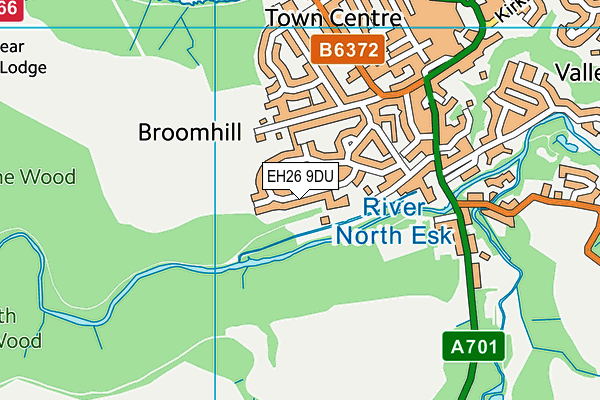 EH26 9DU map - OS VectorMap District (Ordnance Survey) EH26 9DU map - OS VectorMap District (Ordnance Survey)