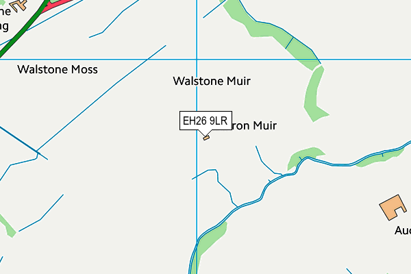 EH26 9LR map - OS VectorMap District (Ordnance Survey) EH26 9LR map - OS VectorMap District (Ordnance Survey)