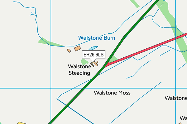 EH26 9LS map - OS VectorMap District (Ordnance Survey) EH26 9LS map - OS VectorMap District (Ordnance Survey)
