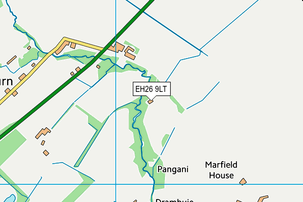 EH26 9LT map - OS VectorMap District (Ordnance Survey) EH26 9LT map - OS VectorMap District (Ordnance Survey)