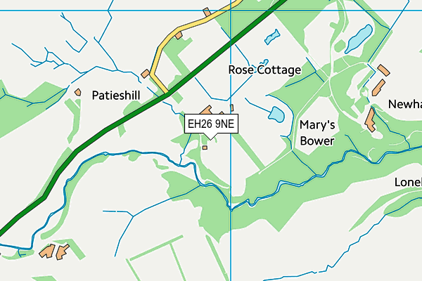 EH26 9NE map - OS VectorMap District (Ordnance Survey) EH26 9NE map - OS VectorMap District (Ordnance Survey)