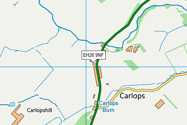 EH26 9NF map - OS VectorMap District (Ordnance Survey) EH26 9NF map - OS VectorMap District (Ordnance Survey)