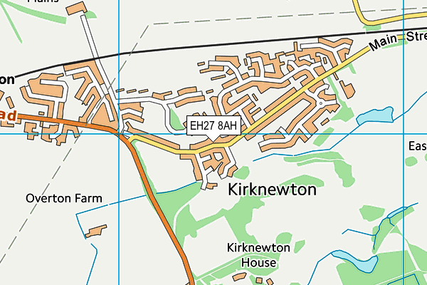 EH27 8AH map - OS VectorMap District (Ordnance Survey) EH27 8AH map - OS VectorMap District (Ordnance Survey)