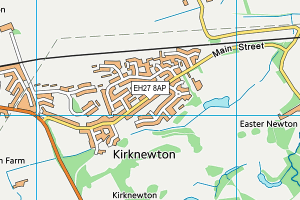 EH27 8AP map - OS VectorMap District (Ordnance Survey) EH27 8AP map - OS VectorMap District (Ordnance Survey)
