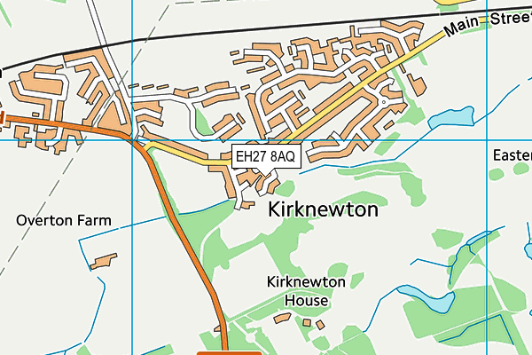 EH27 8AQ map - OS VectorMap District (Ordnance Survey) EH27 8AQ map - OS VectorMap District (Ordnance Survey)