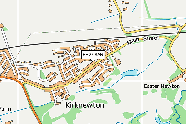 EH27 8AR map - OS VectorMap District (Ordnance Survey) EH27 8AR map - OS VectorMap District (Ordnance Survey)