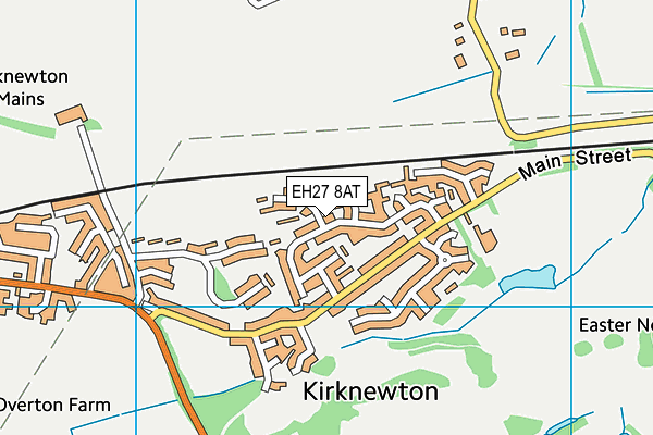 EH27 8AT map - OS VectorMap District (Ordnance Survey) EH27 8AT map - OS VectorMap District (Ordnance Survey)