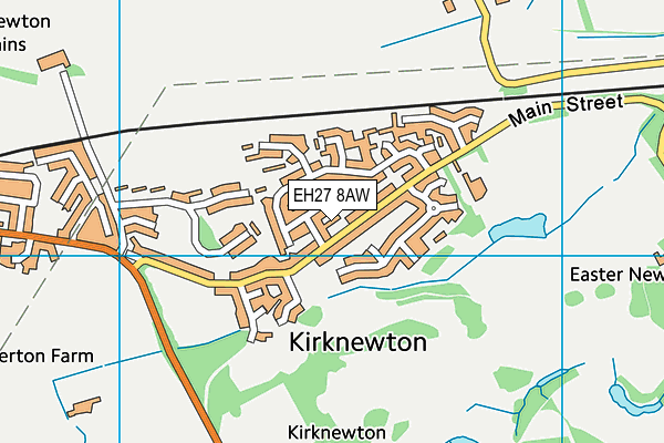 EH27 8AW map - OS VectorMap District (Ordnance Survey) EH27 8AW map - OS VectorMap District (Ordnance Survey)