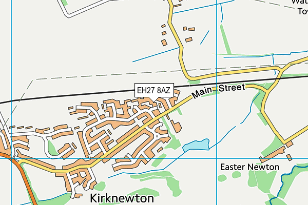 EH27 8AZ map - OS VectorMap District (Ordnance Survey) EH27 8AZ map - OS VectorMap District (Ordnance Survey)