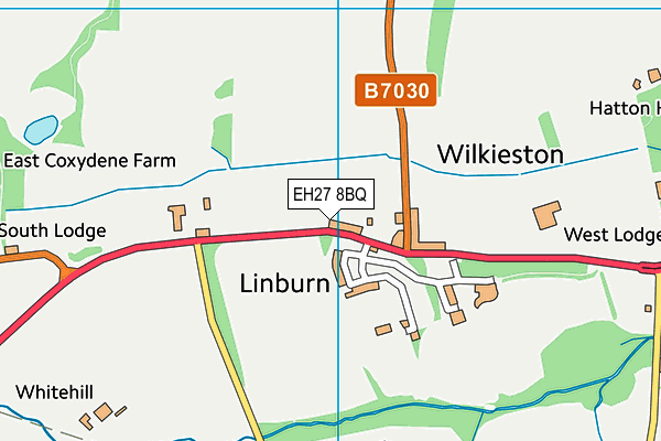 EH27 8BQ map - OS VectorMap District (Ordnance Survey) EH27 8BQ map - OS VectorMap District (Ordnance Survey)