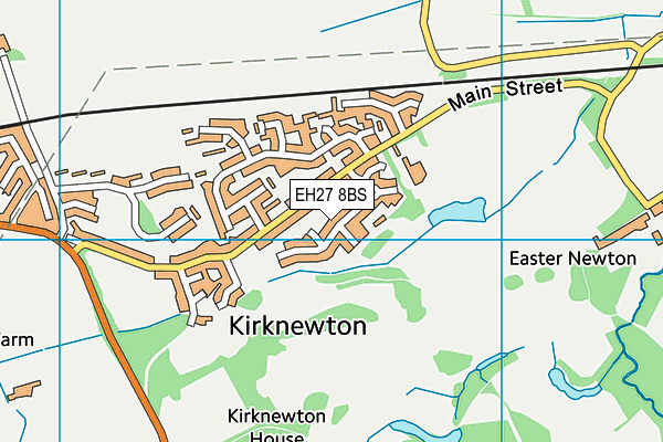 EH27 8BS map - OS VectorMap District (Ordnance Survey) EH27 8BS map - OS VectorMap District (Ordnance Survey)