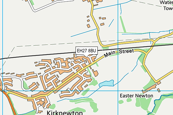 EH27 8BU map - OS VectorMap District (Ordnance Survey) EH27 8BU map - OS VectorMap District (Ordnance Survey)
