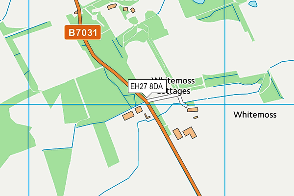 EH27 8DA map - OS VectorMap District (Ordnance Survey) EH27 8DA map - OS VectorMap District (Ordnance Survey)
