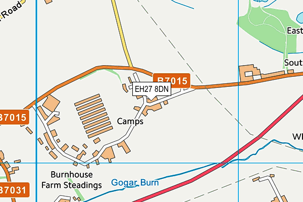 EH27 8DN map - OS VectorMap District (Ordnance Survey) EH27 8DN map - OS VectorMap District (Ordnance Survey)