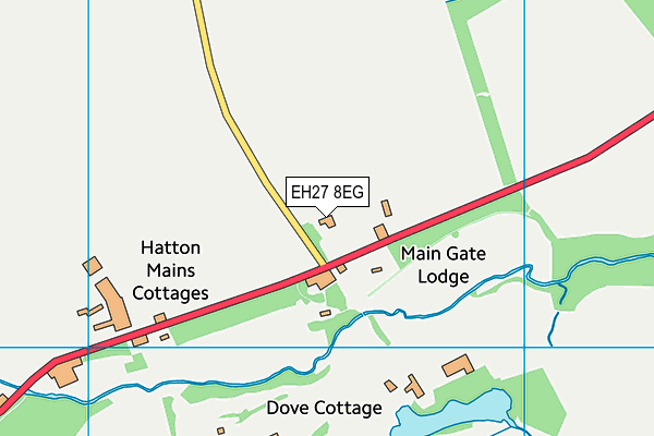 EH27 8EG map - OS VectorMap District (Ordnance Survey) EH27 8EG map - OS VectorMap District (Ordnance Survey)