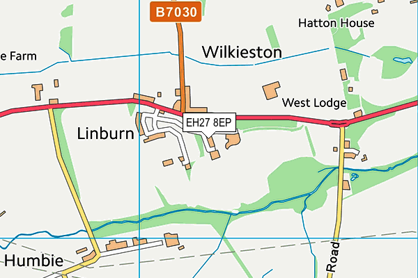 EH27 8EP map - OS VectorMap District (Ordnance Survey) EH27 8EP map - OS VectorMap District (Ordnance Survey)